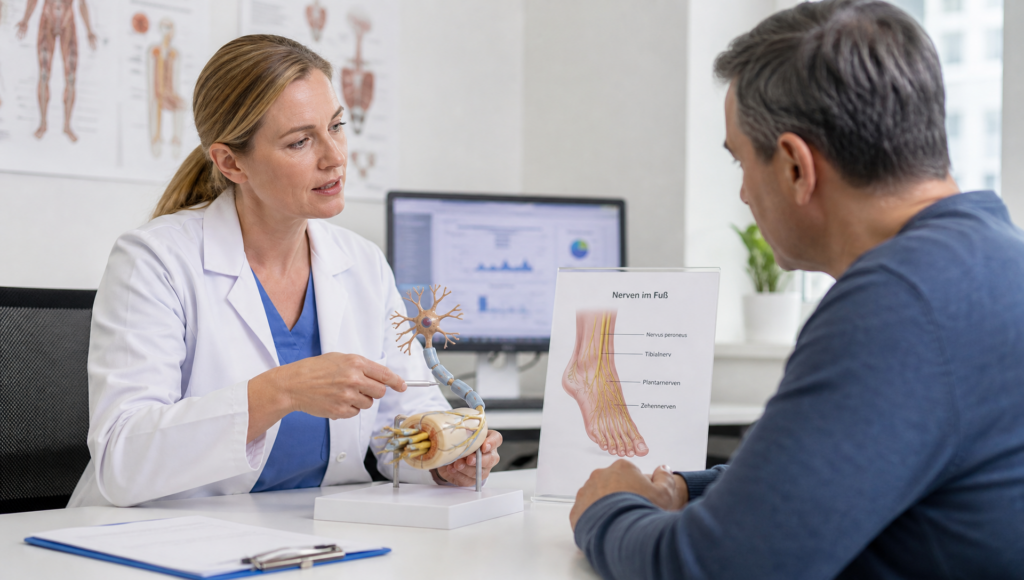 Diabetische Neuropathie: Ursachen, Symptome und Therapie