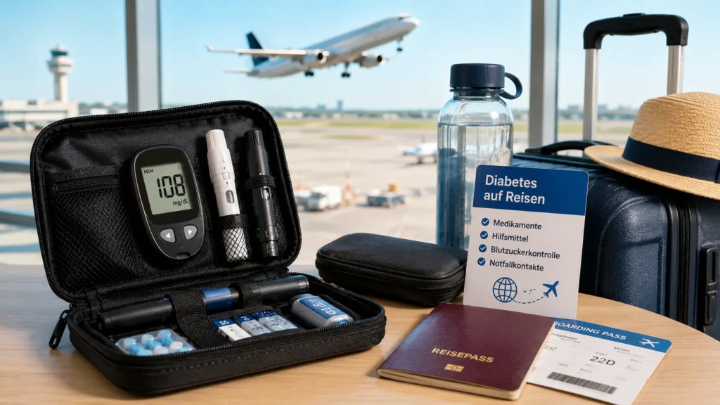 Reisen mit Diabetes