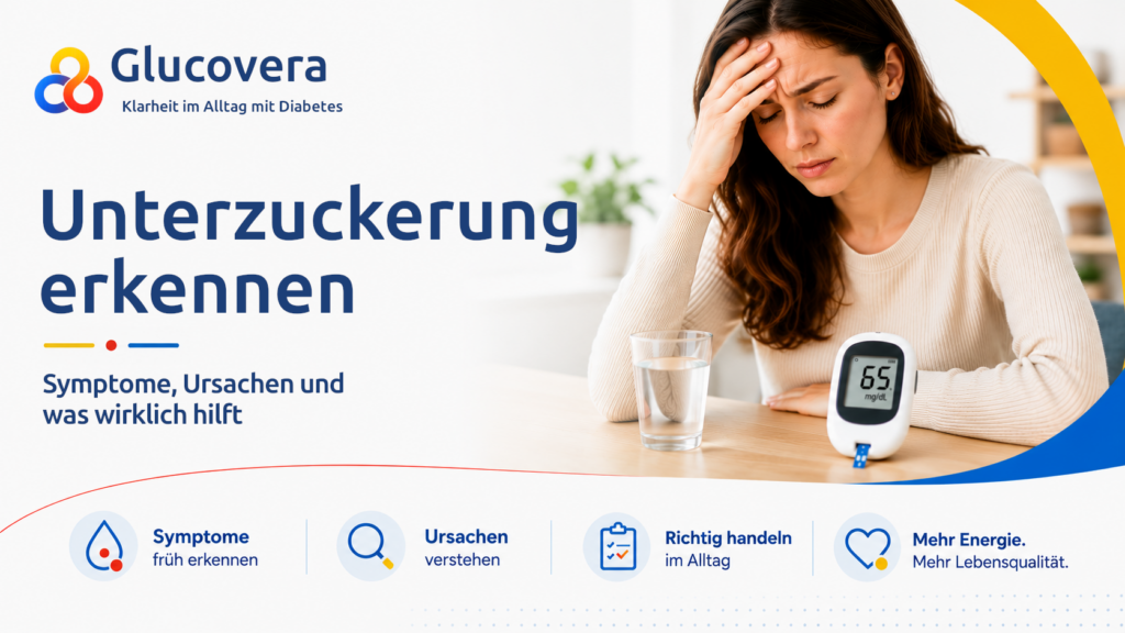 Unterzuckerung erkennen: Symptome, Ursachen und richtige Hilfe bei Hypoglykämie